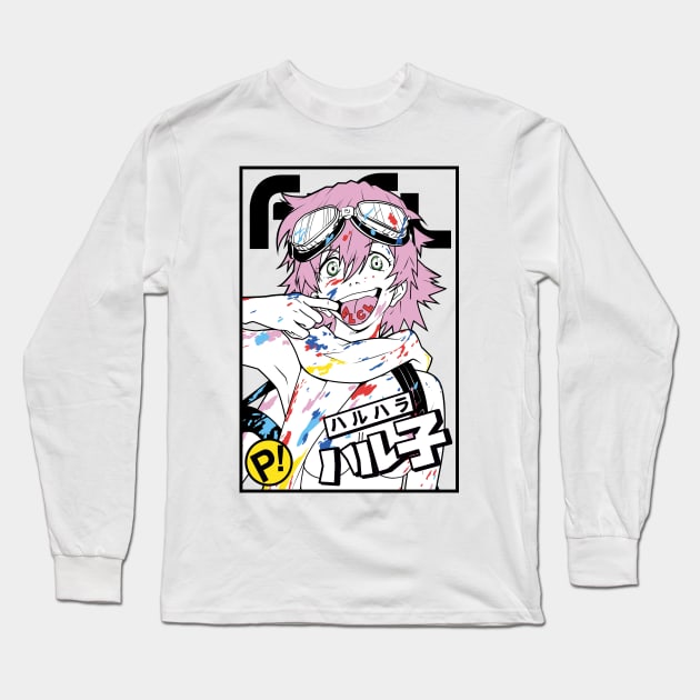 FLCL yellow Long Sleeve T-Shirt by paisdelasmaquinas